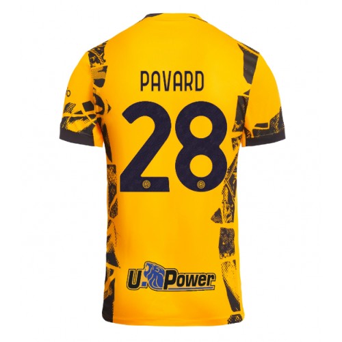 Fotbalové Dres Inter Milan Benjamin Pavard #28 Alternativní 2024-25 Krátký Rukáv